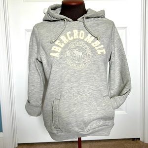 Abercrombie & Fitch Women's Hooded Sweatshirt in Large